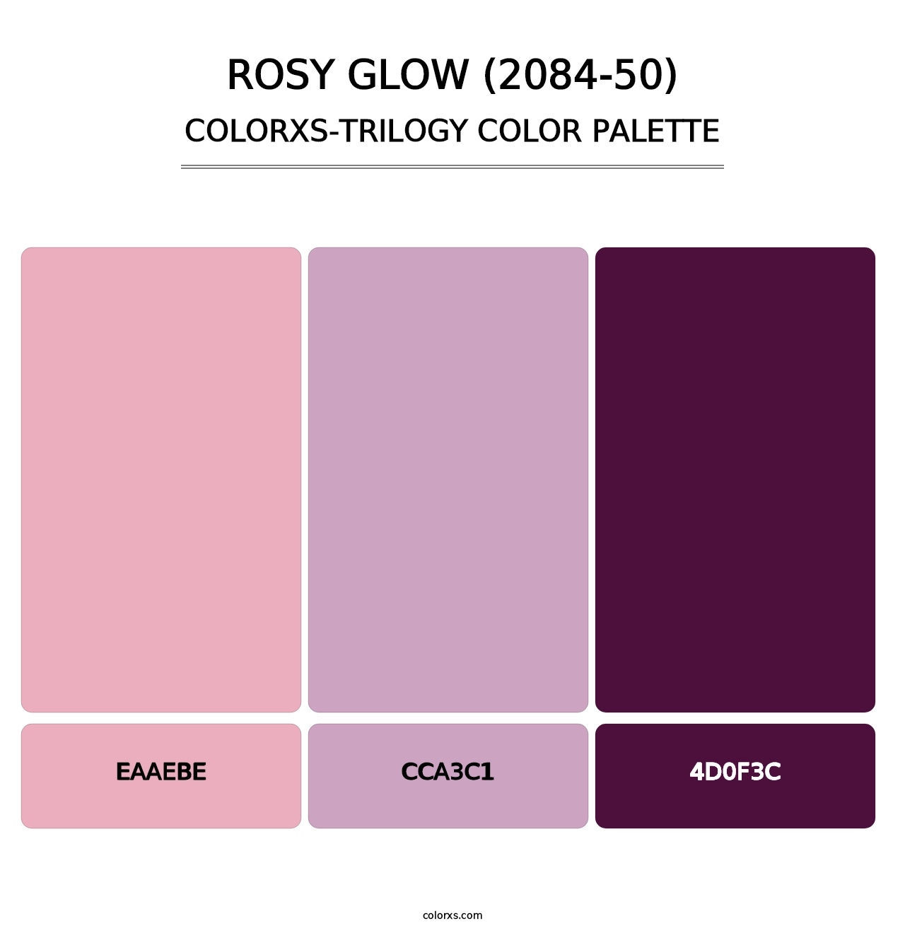Rosy Glow (2084-50) - Colorxs Trilogy Palette