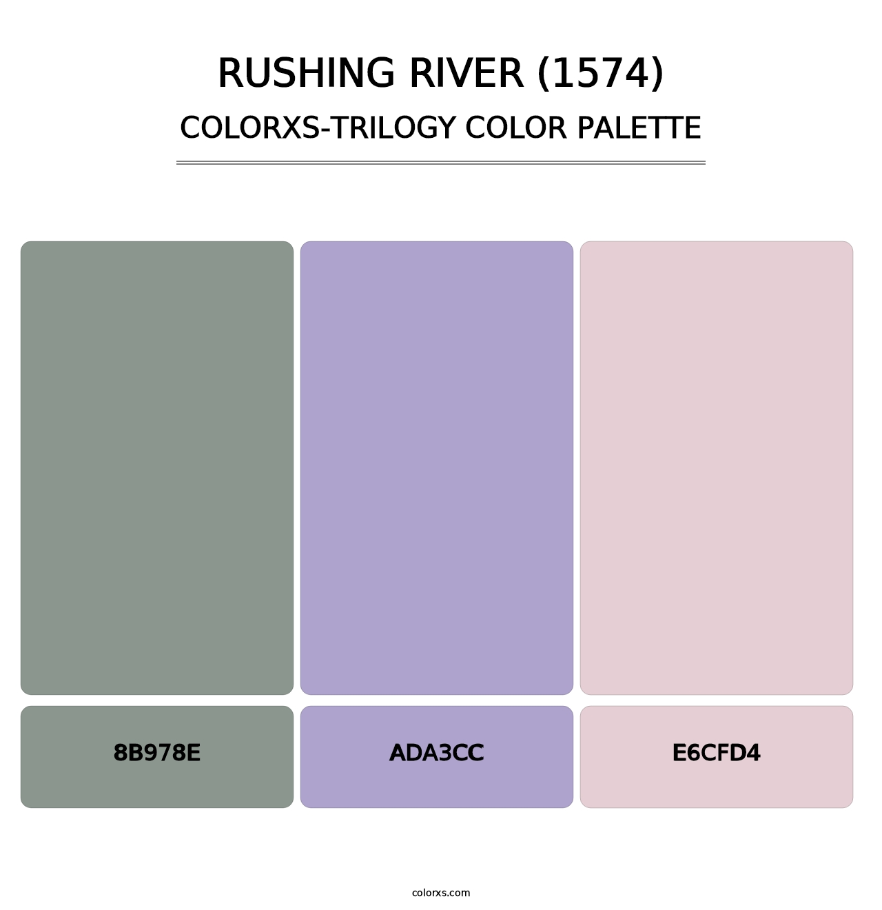 Rushing River (1574) - Colorxs Trilogy Palette