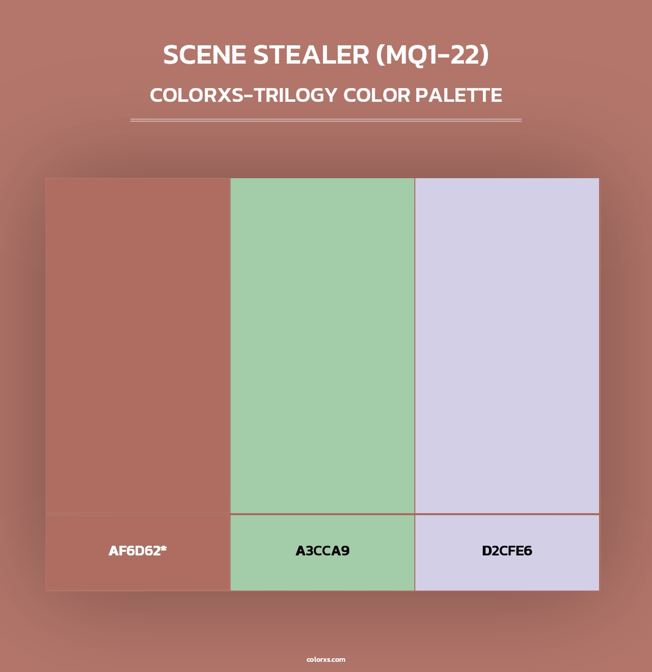 Scene Stealer (MQ1-22) - Colorxs Trilogy Palette