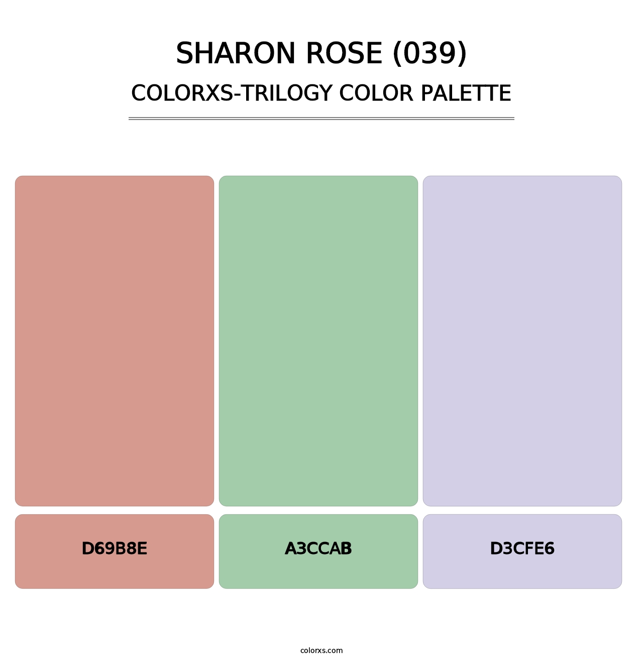 Sharon Rose (039) - Colorxs Trilogy Palette