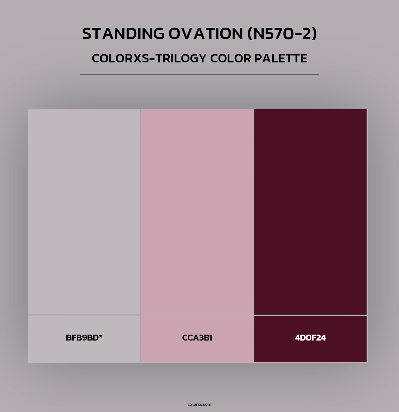 Standing Ovation (N570-2) - Colorxs Trilogy Palette