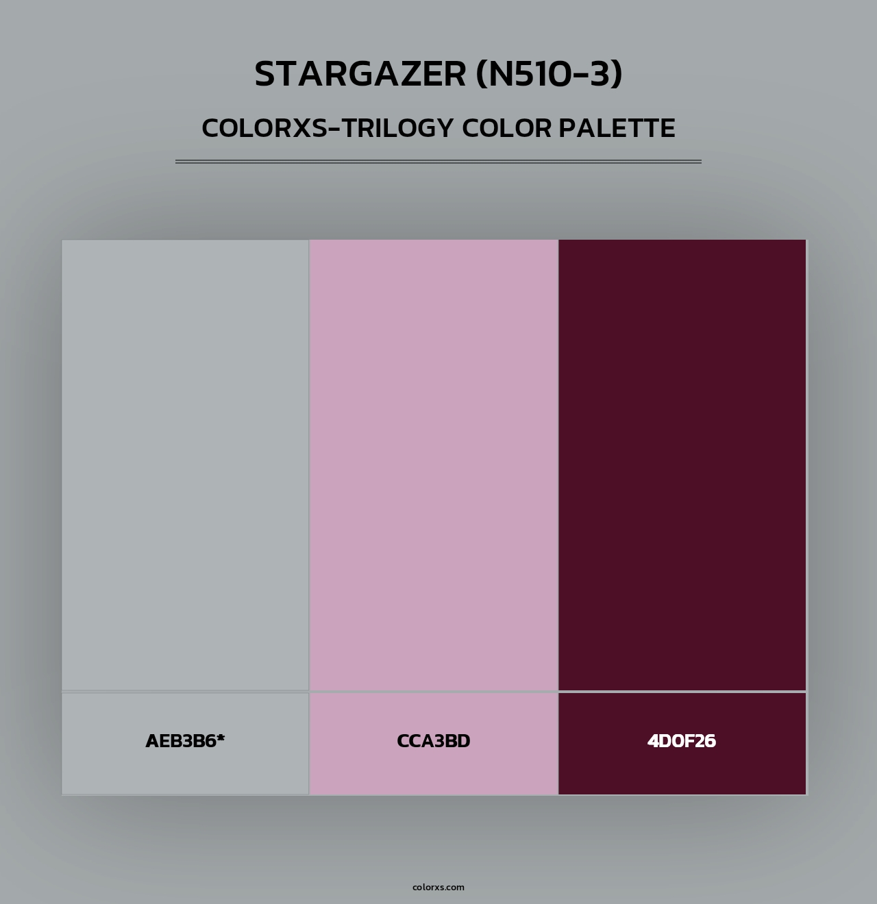 Stargazer (N510-3) - Colorxs Trilogy Palette