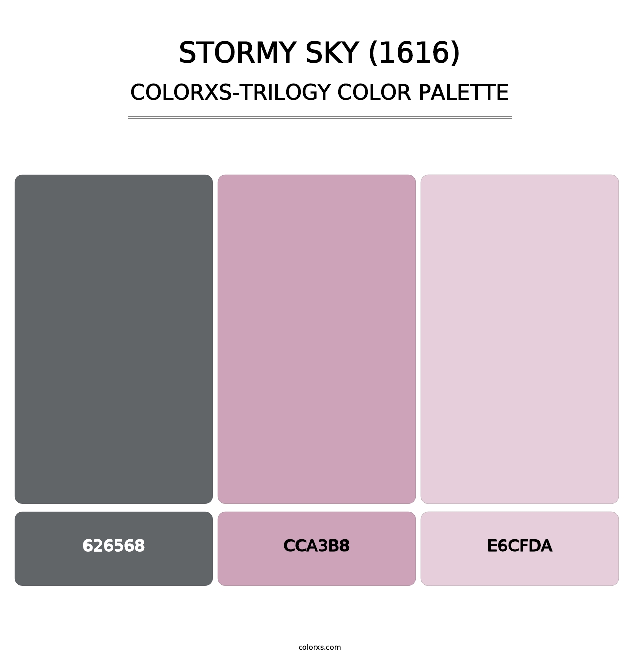 Stormy Sky (1616) - Colorxs Trilogy Palette