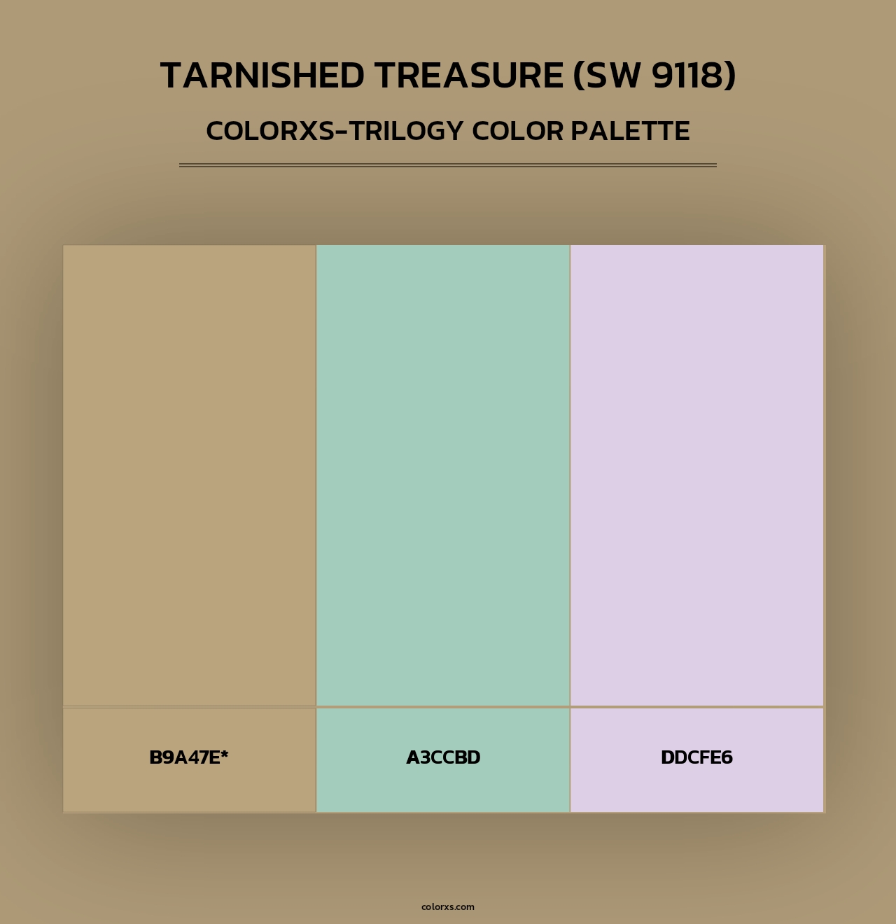 Tarnished Treasure (SW 9118) - Colorxs Trilogy Palette