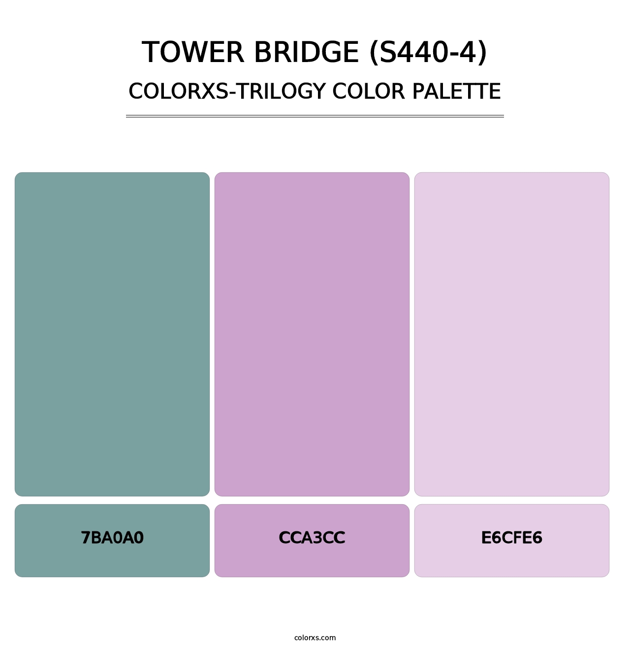 Tower Bridge (S440-4) - Colorxs Trilogy Palette