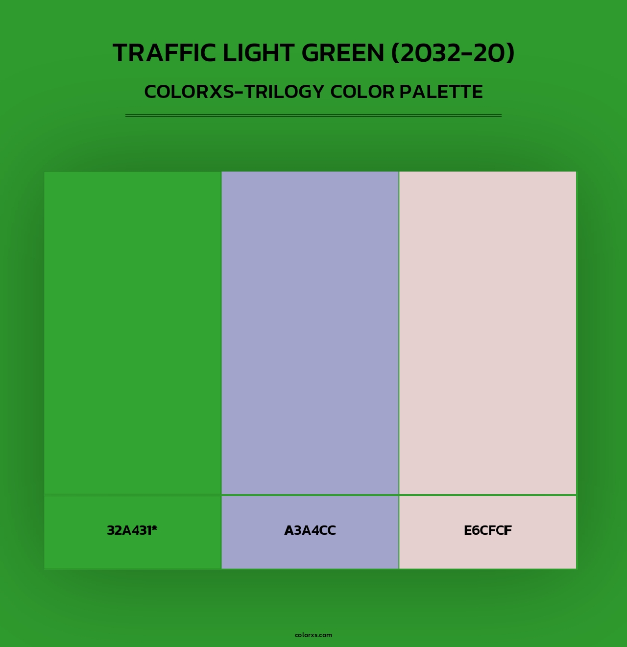 Traffic Light Green (2032-20) - Colorxs Trilogy Palette