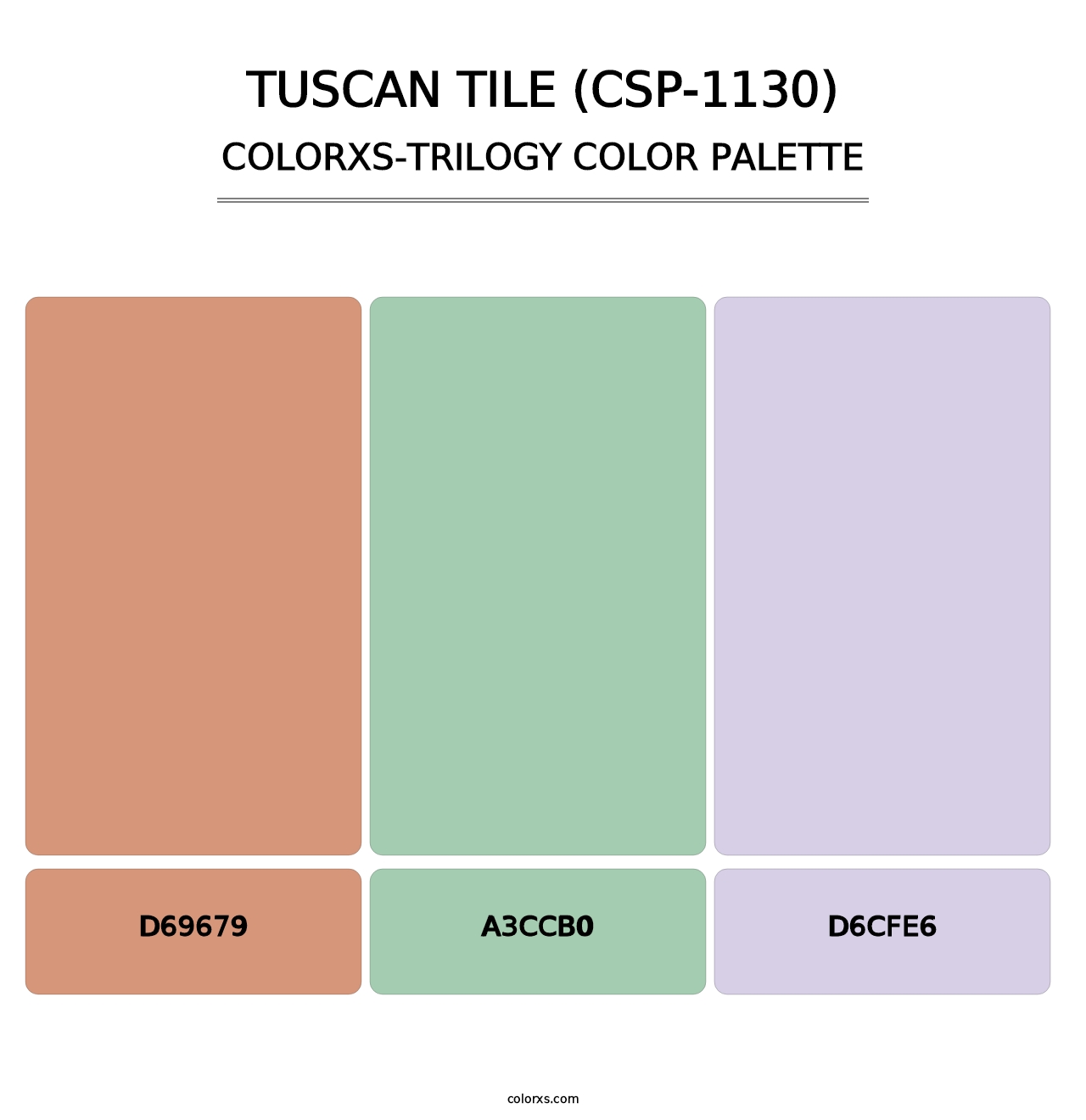 Tuscan Tile (CSP-1130) - Colorxs Trilogy Palette