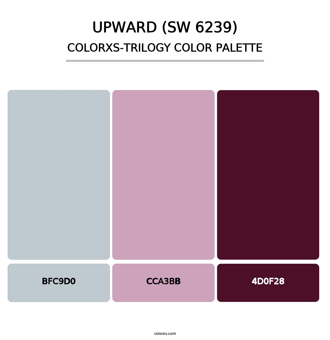 Upward (SW 6239) - Colorxs Trilogy Palette