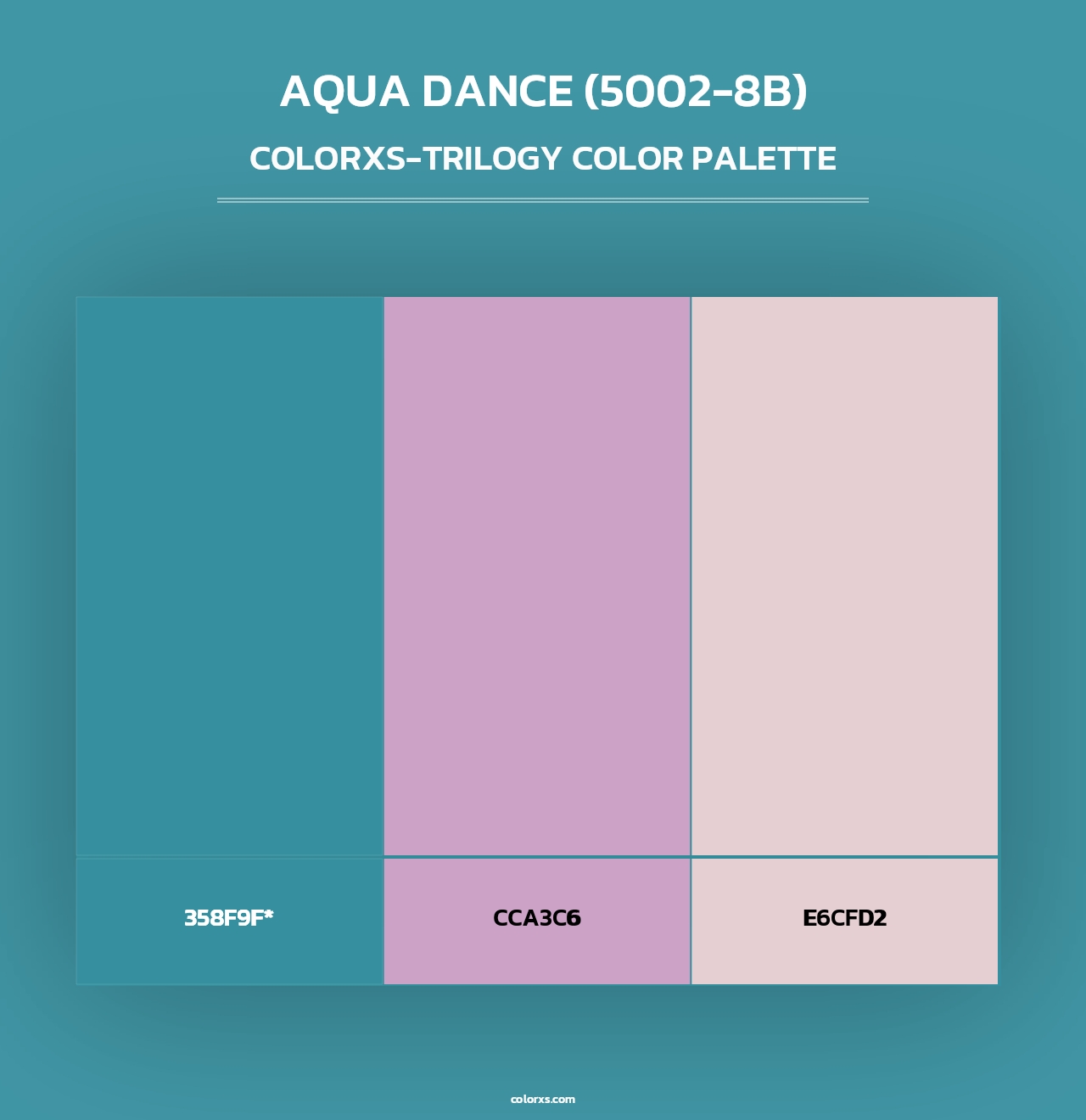 Aqua Dance (5002-8B) - Colorxs Trilogy Palette