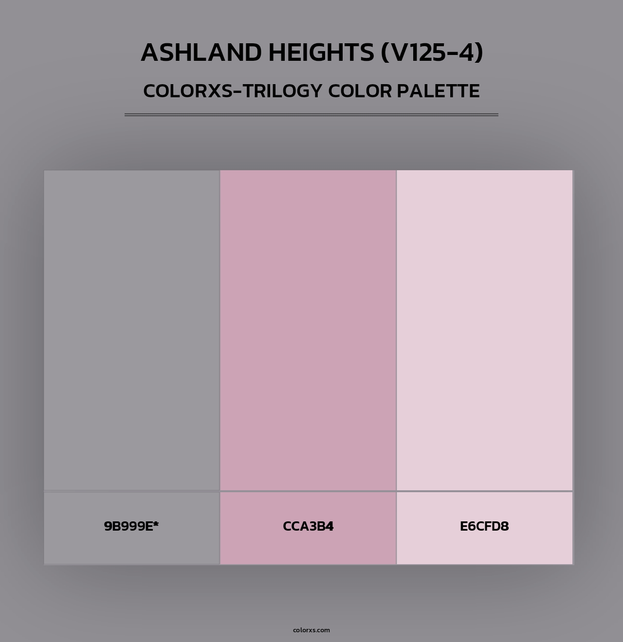 Ashland Heights (V125-4) - Colorxs Trilogy Palette