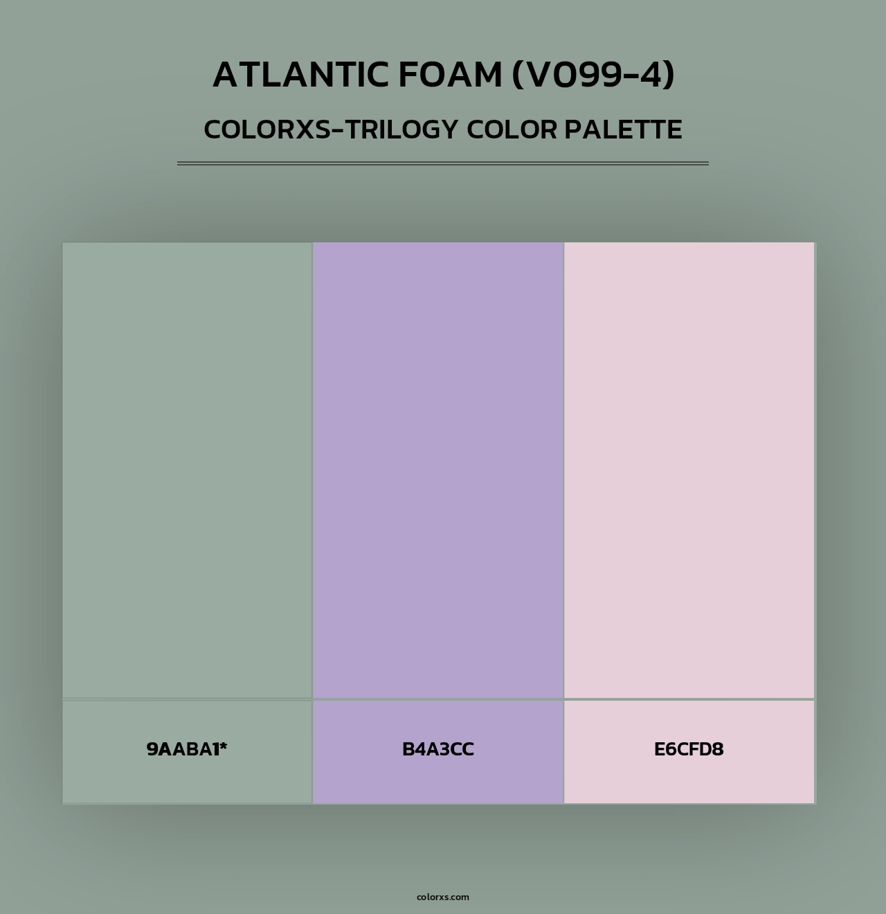 Atlantic Foam (V099-4) - Colorxs Trilogy Palette