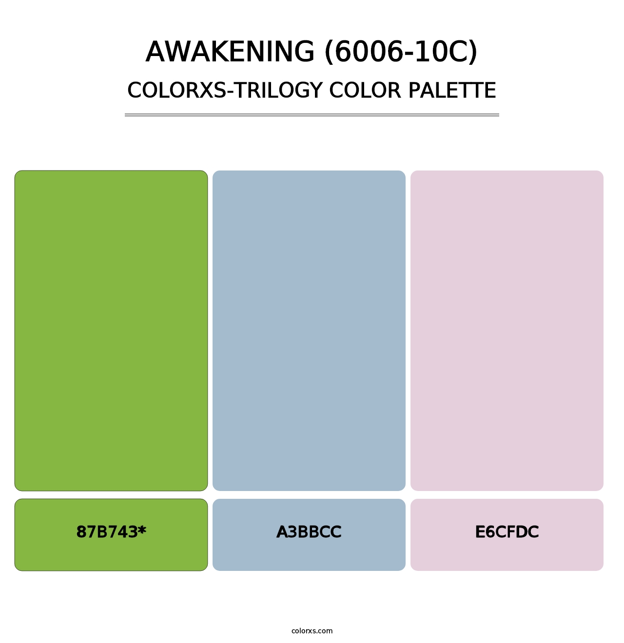 Awakening (6006-10C) - Colorxs Trilogy Palette