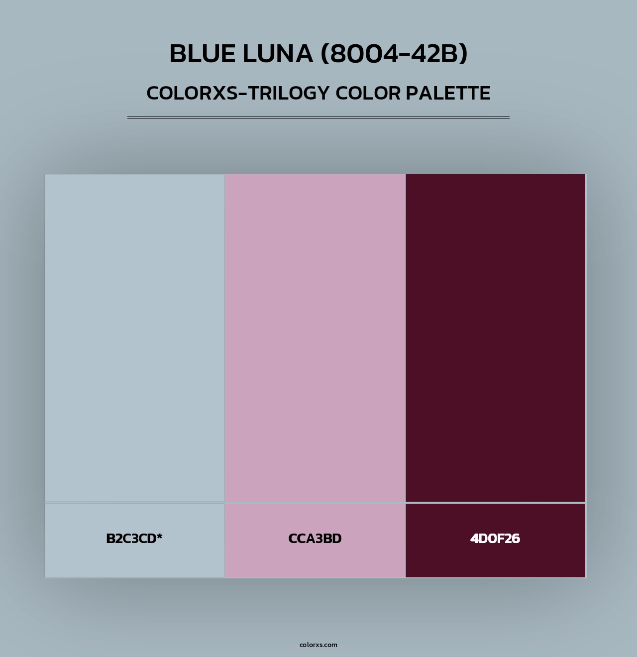 Blue Luna (8004-42B) - Colorxs Trilogy Palette