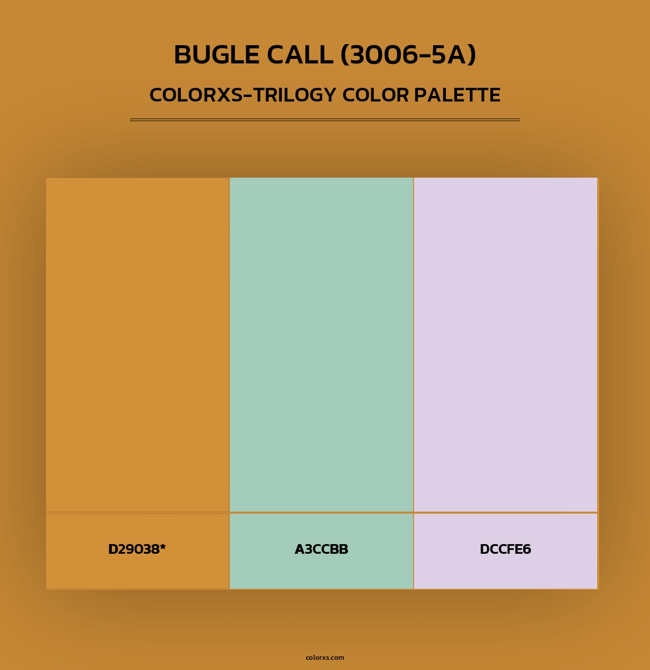 Bugle Call (3006-5A) - Colorxs Trilogy Palette