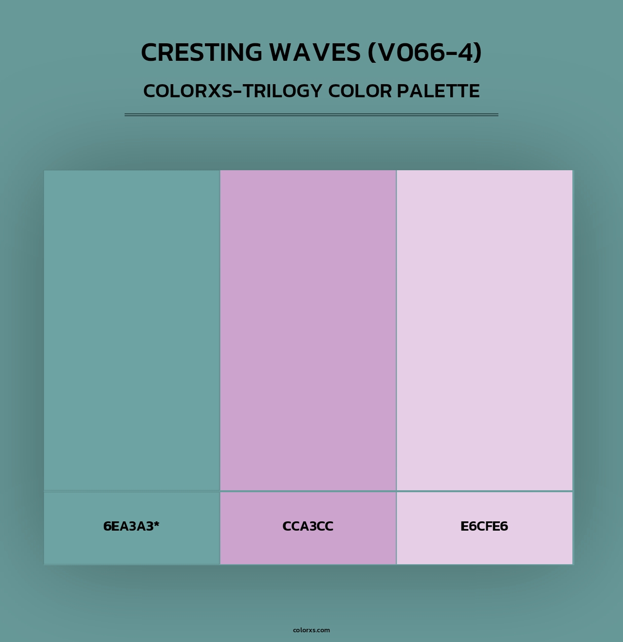 Cresting Waves (V066-4) - Colorxs Trilogy Palette