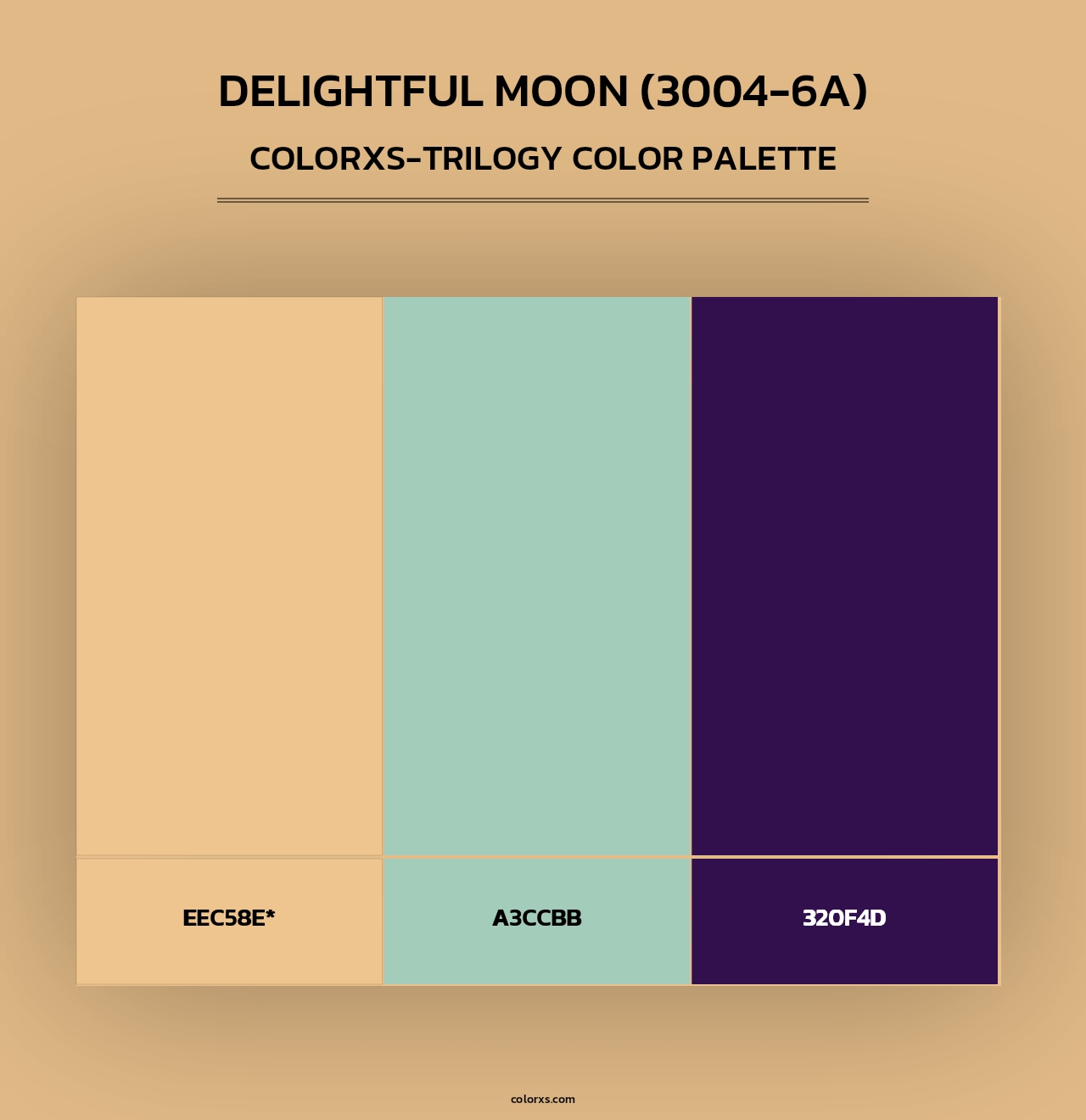Delightful Moon (3004-6A) - Colorxs Trilogy Palette