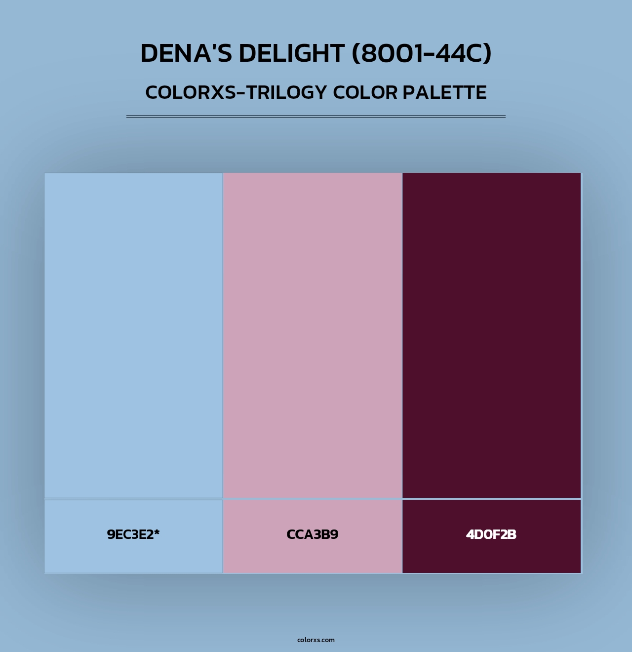 Dena's Delight (8001-44C) - Colorxs Trilogy Palette