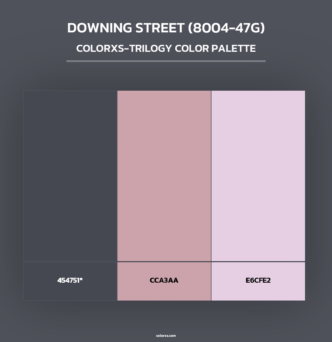 Downing Street (8004-47G) - Colorxs Trilogy Palette