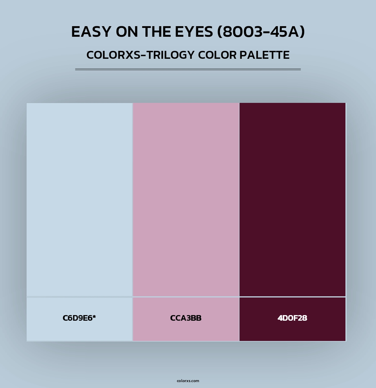 Easy on the Eyes (8003-45A) - Colorxs Trilogy Palette