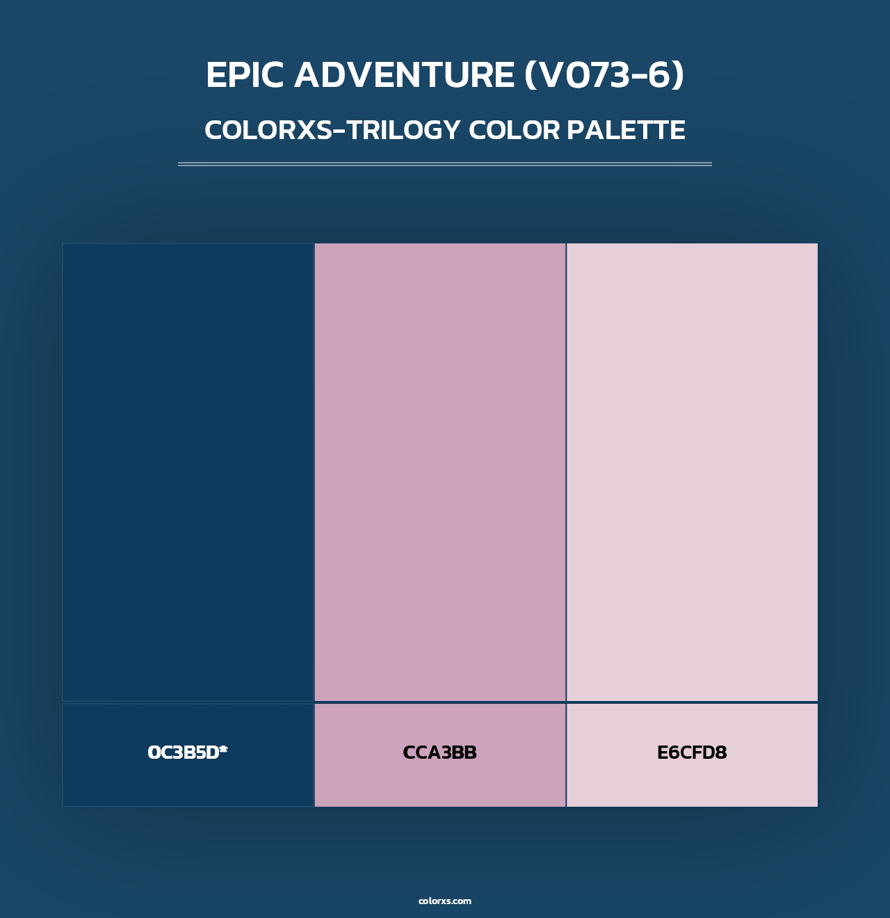 Epic Adventure (V073-6) - Colorxs Trilogy Palette
