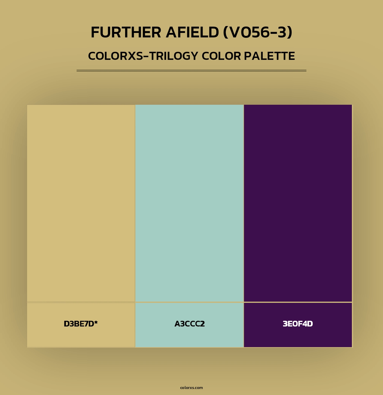 Further Afield (V056-3) - Colorxs Trilogy Palette
