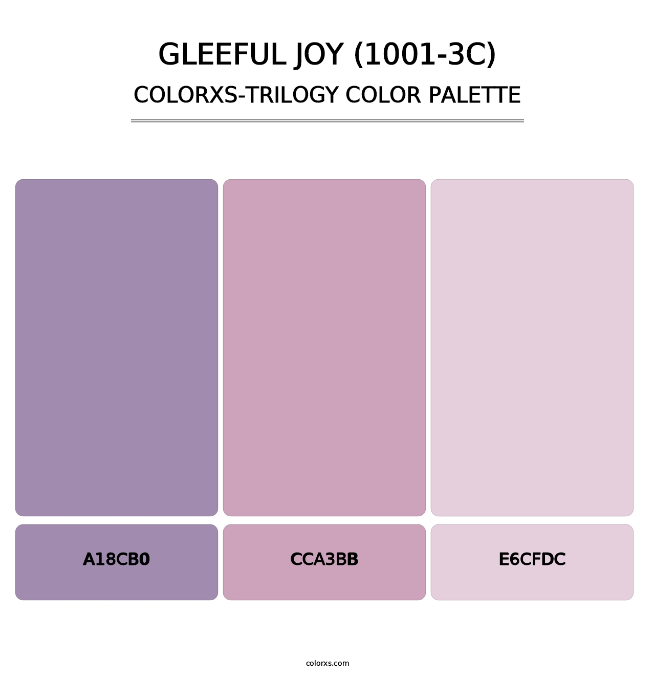 Gleeful Joy (1001-3C) - Colorxs Trilogy Palette