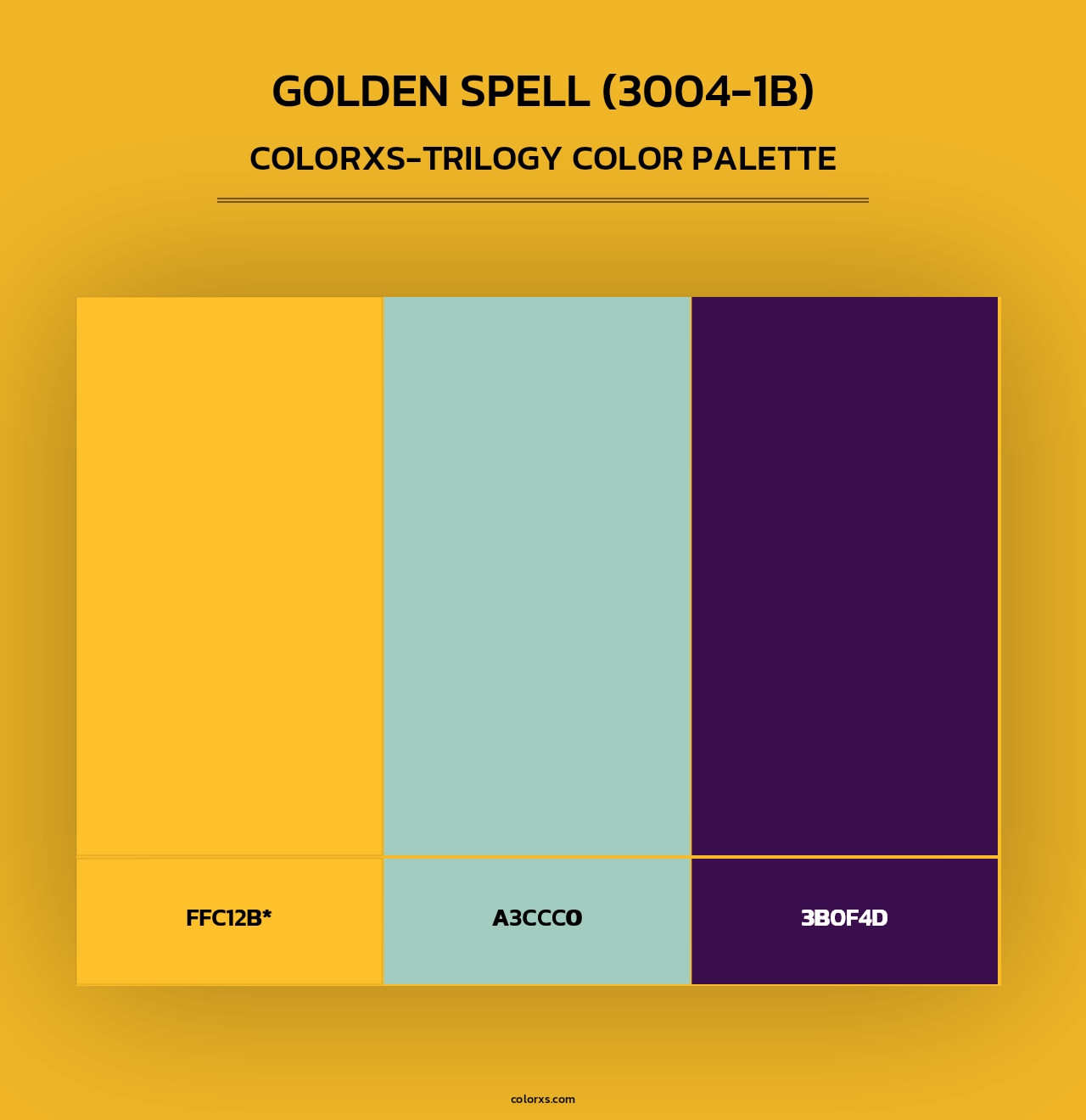 Golden Spell (3004-1B) - Colorxs Trilogy Palette
