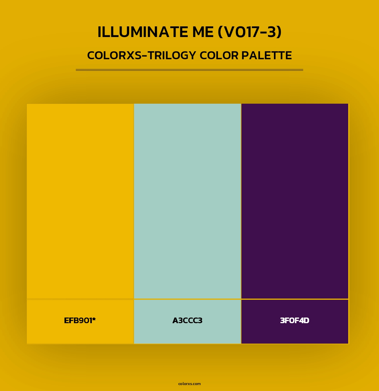 Illuminate Me (V017-3) - Colorxs Trilogy Palette