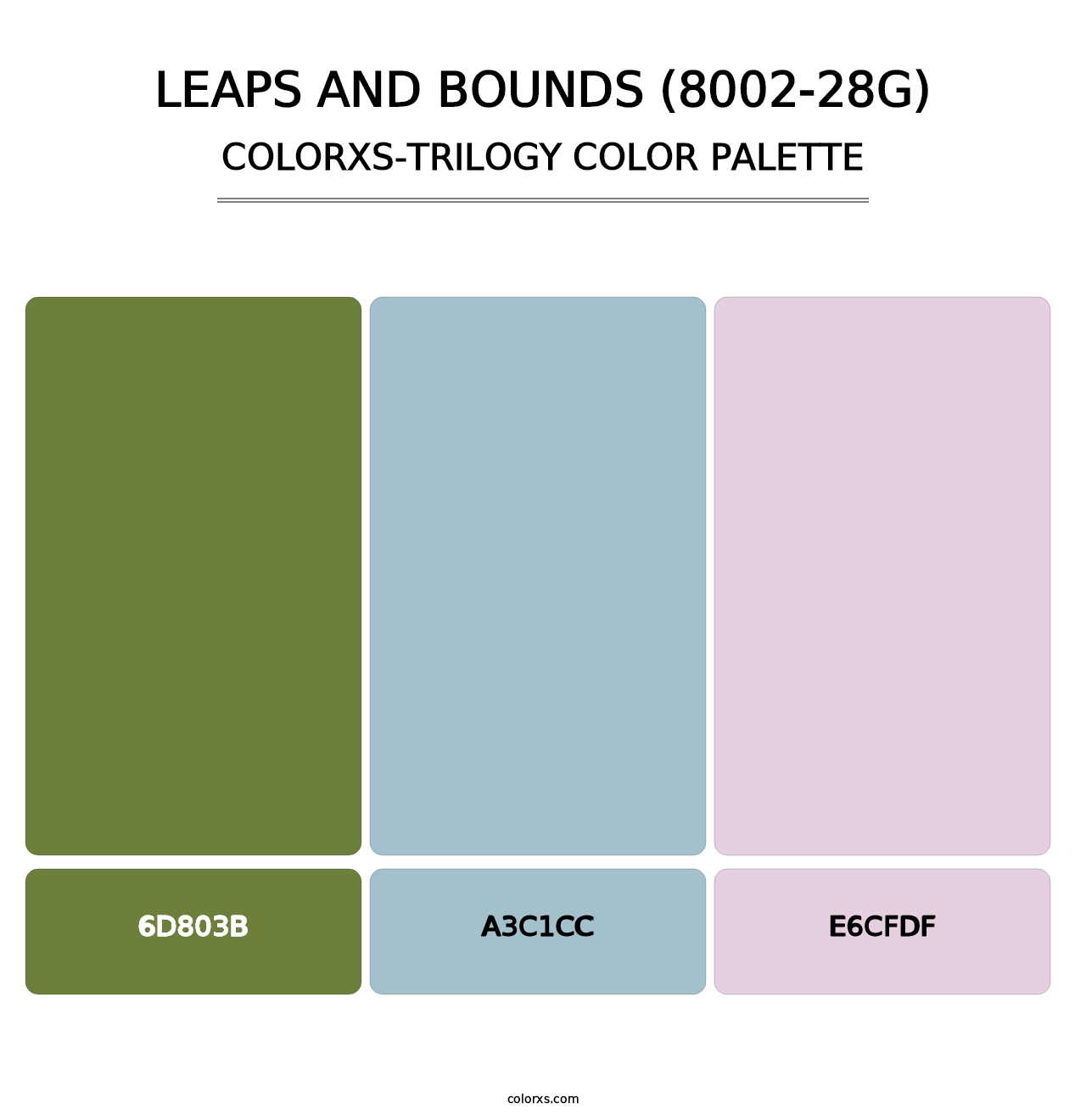 Leaps and Bounds (8002-28G) - Colorxs Trilogy Palette