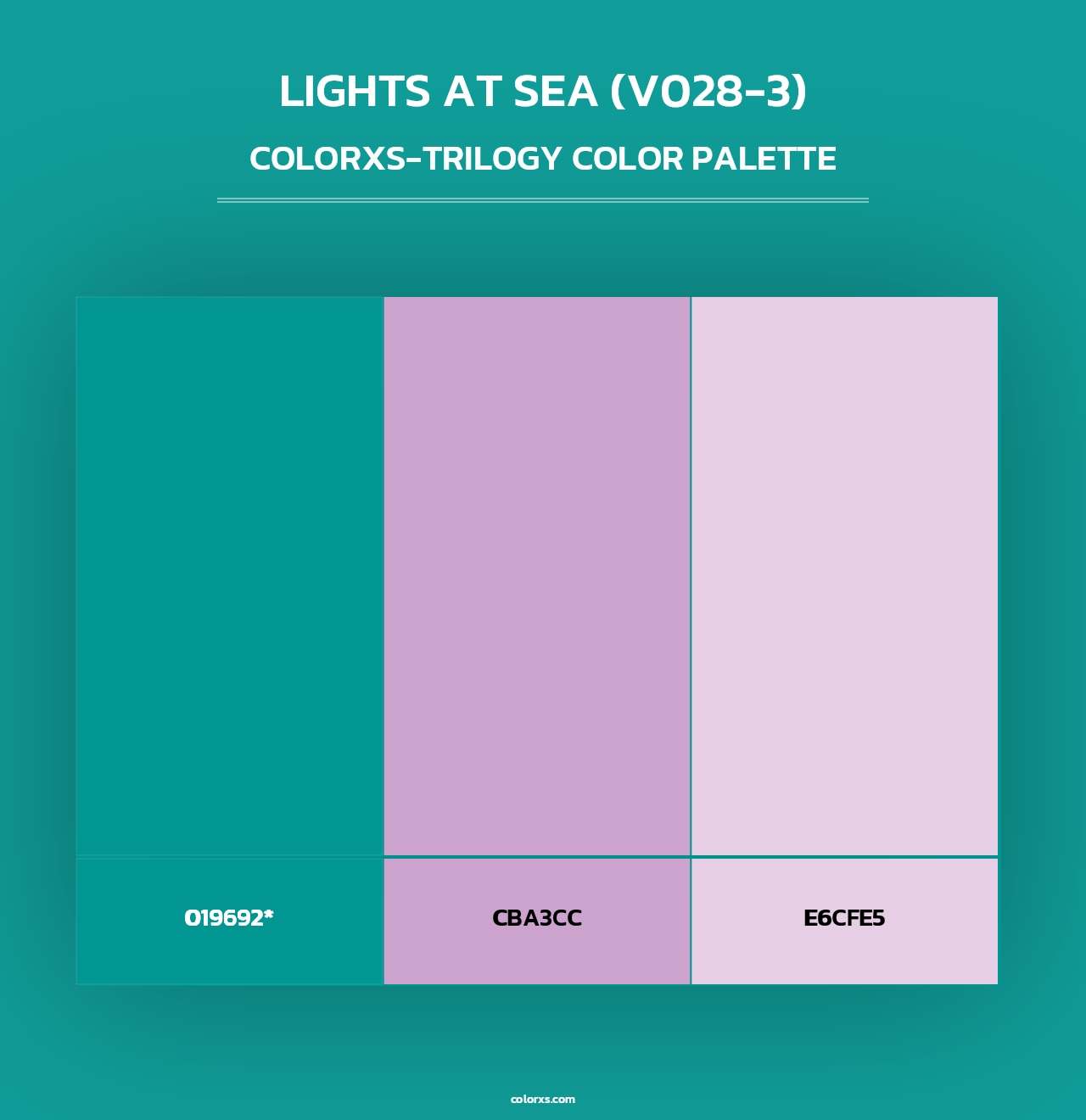 Lights at Sea (V028-3) - Colorxs Trilogy Palette
