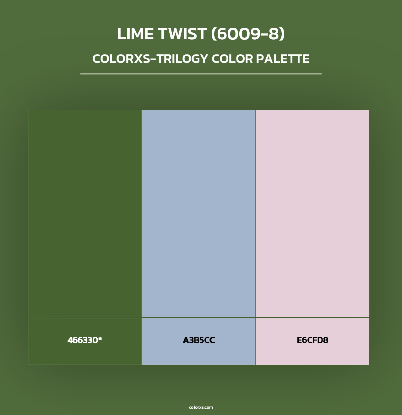 Lime Twist (6009-8) - Colorxs Trilogy Palette