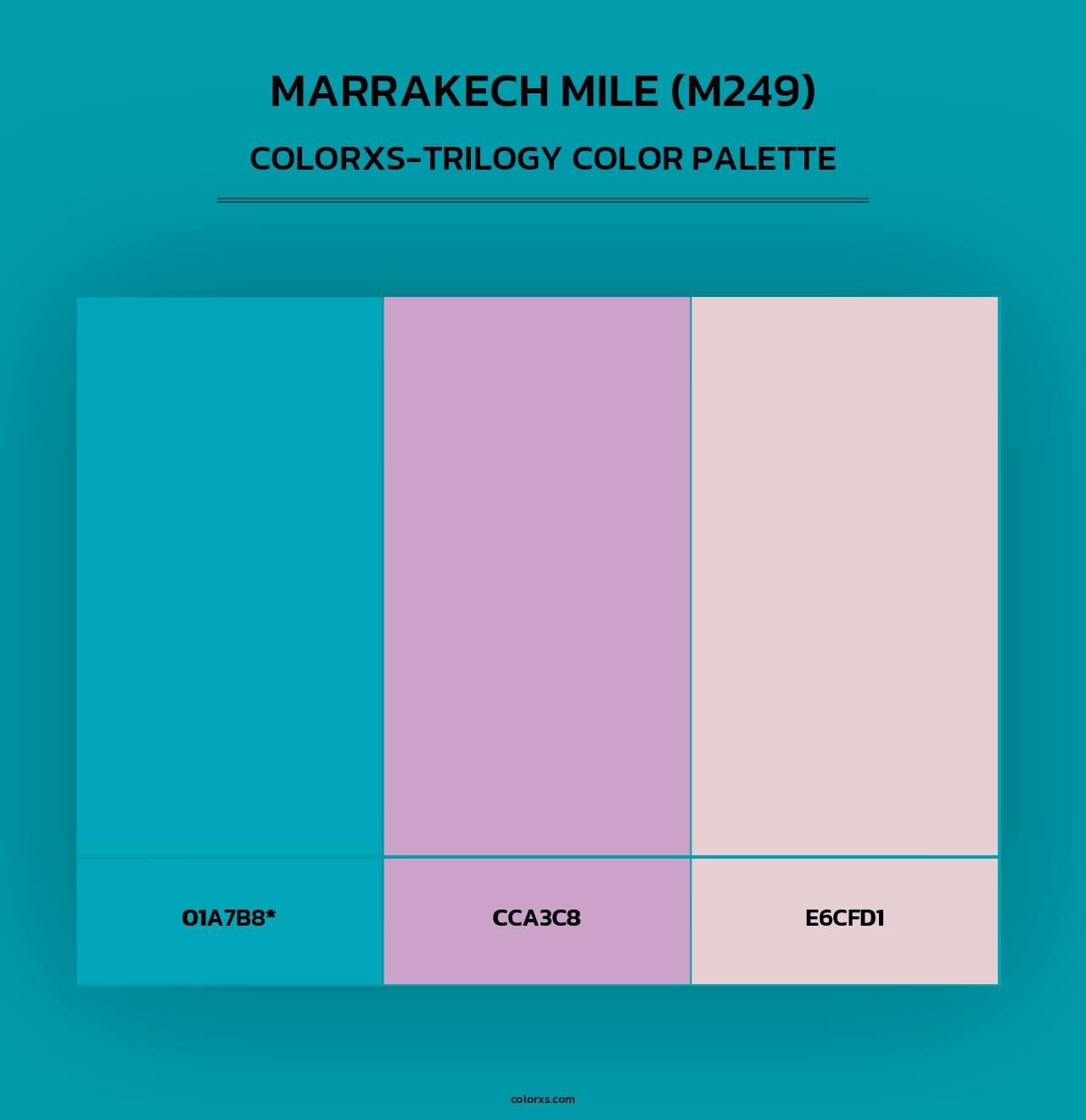 Marrakech Mile (M249) - Colorxs Trilogy Palette
