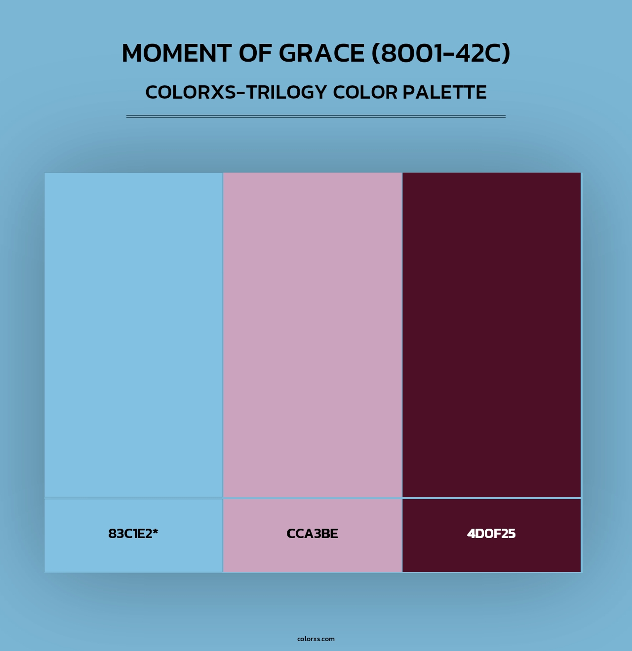 Moment of Grace (8001-42C) - Colorxs Trilogy Palette