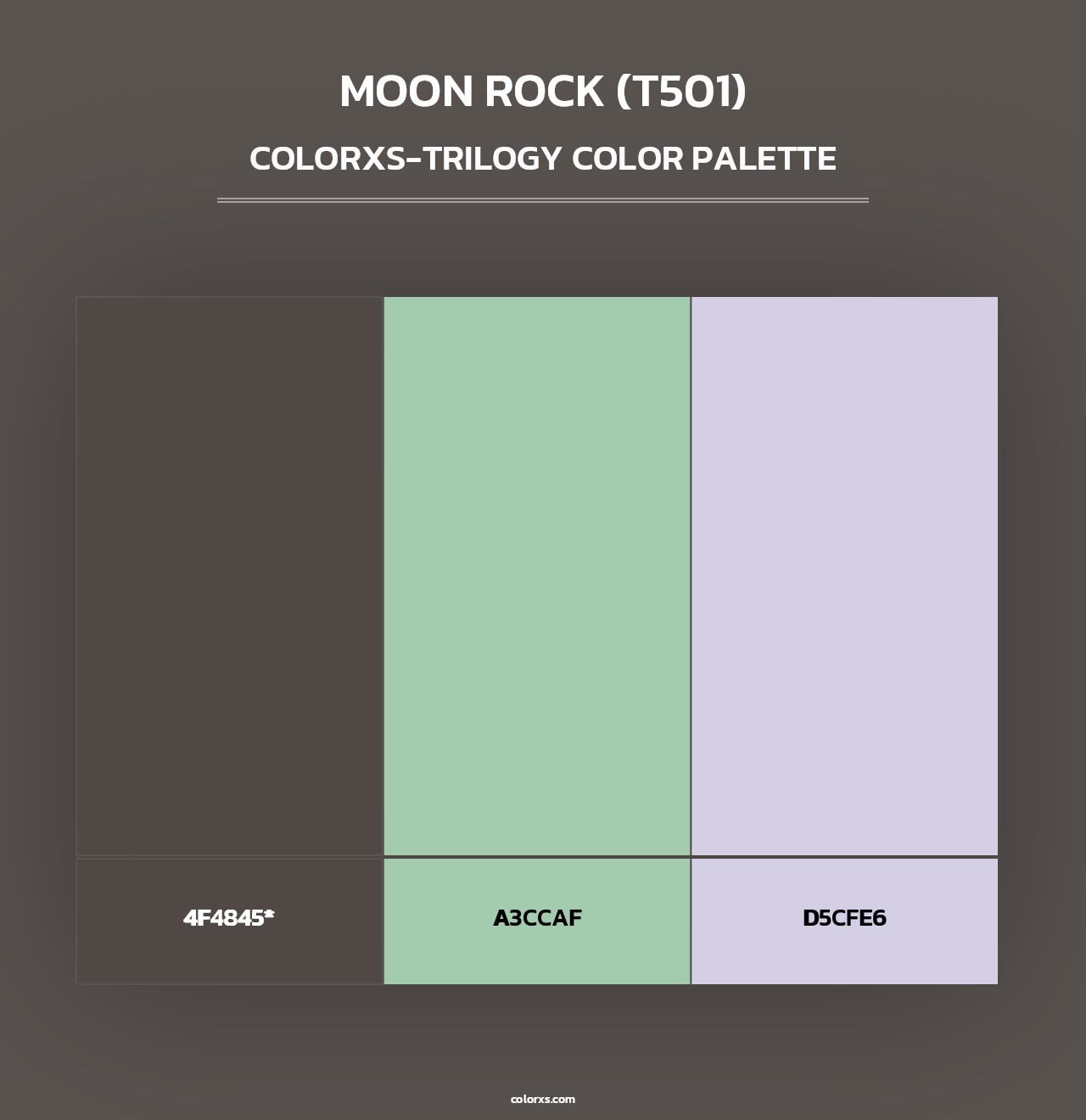 Moon Rock (T501) - Colorxs Trilogy Palette