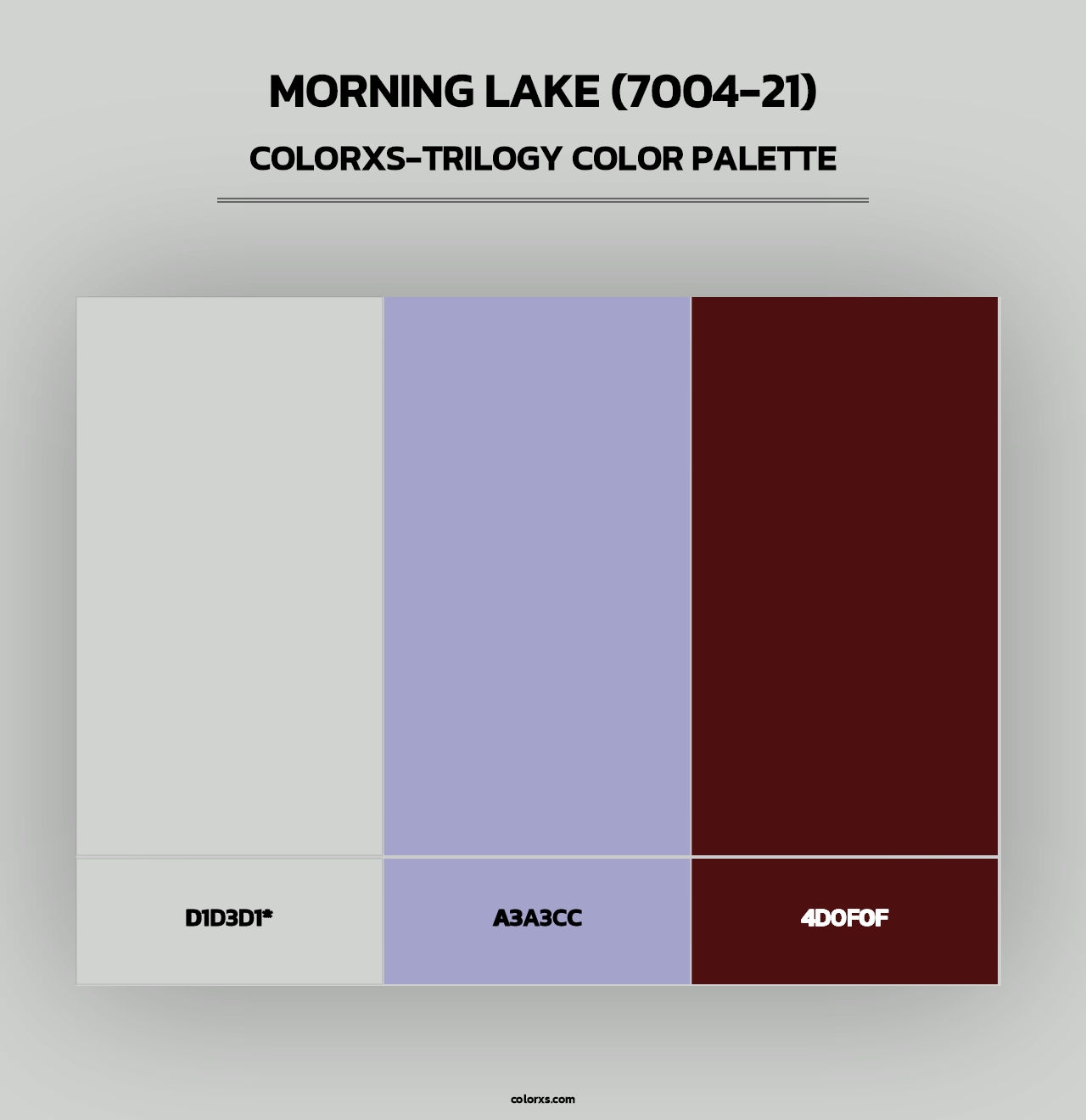 Morning Lake (7004-21) - Colorxs Trilogy Palette