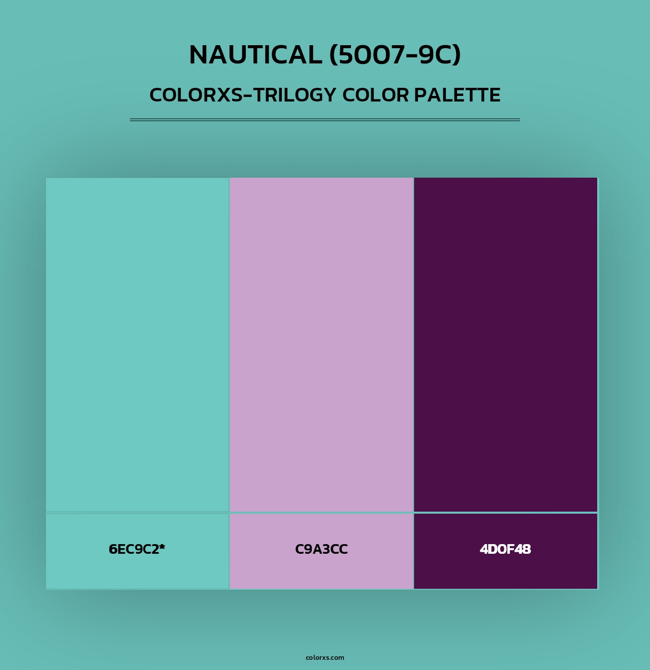 Nautical (5007-9C) - Colorxs Trilogy Palette