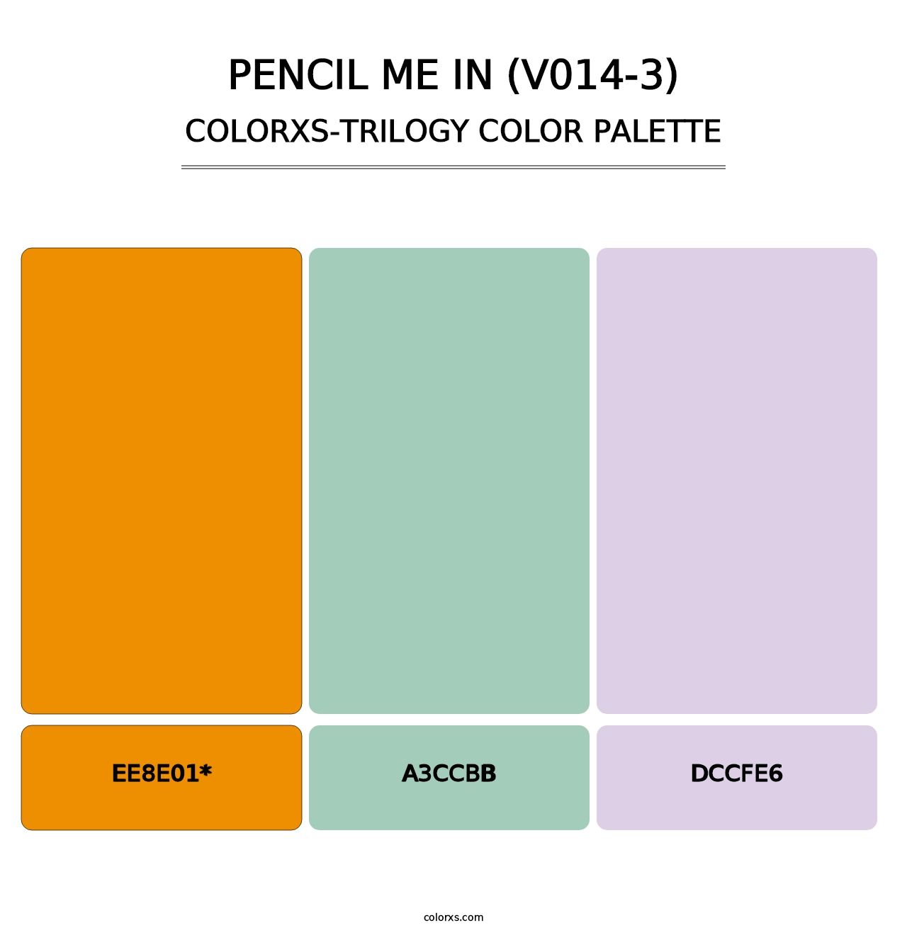 Pencil Me In (V014-3) - Colorxs Trilogy Palette