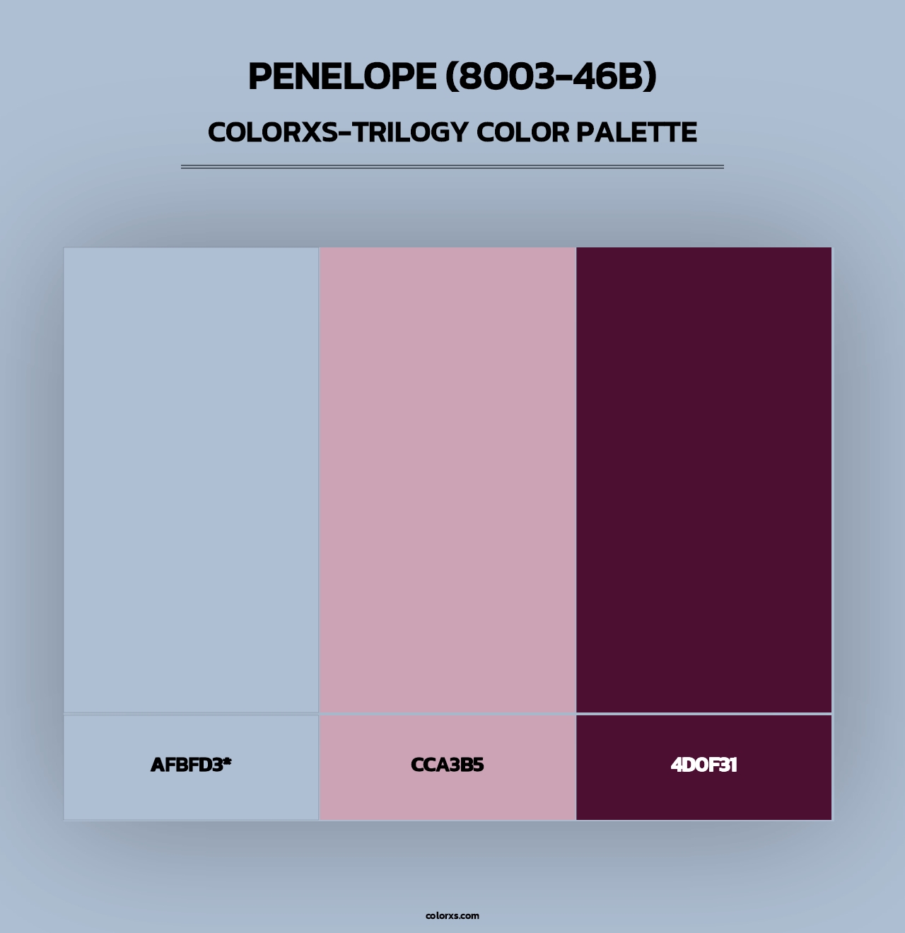 Penelope (8003-46B) - Colorxs Trilogy Palette