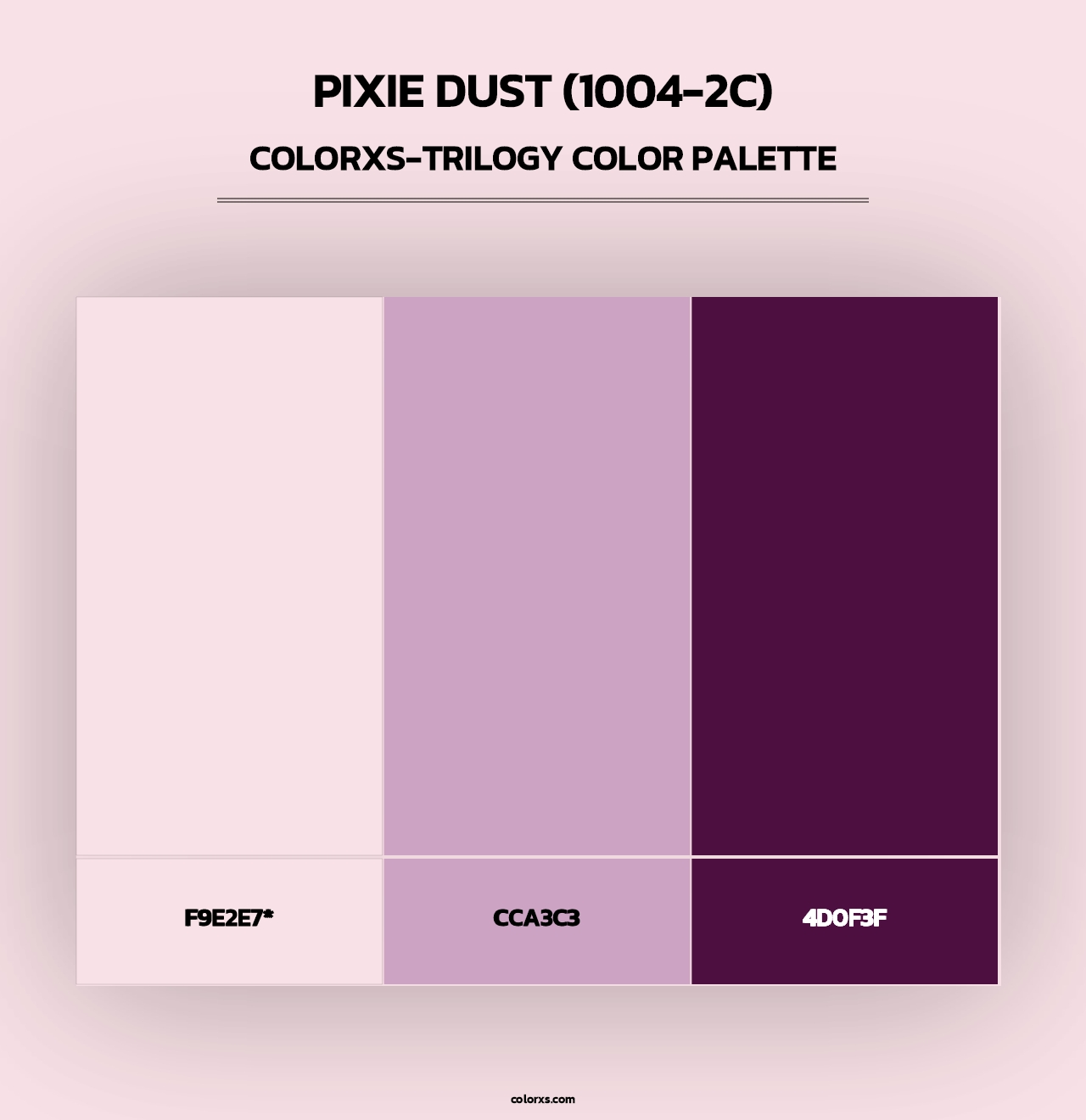 Pixie Dust (1004-2C) - Colorxs Trilogy Palette