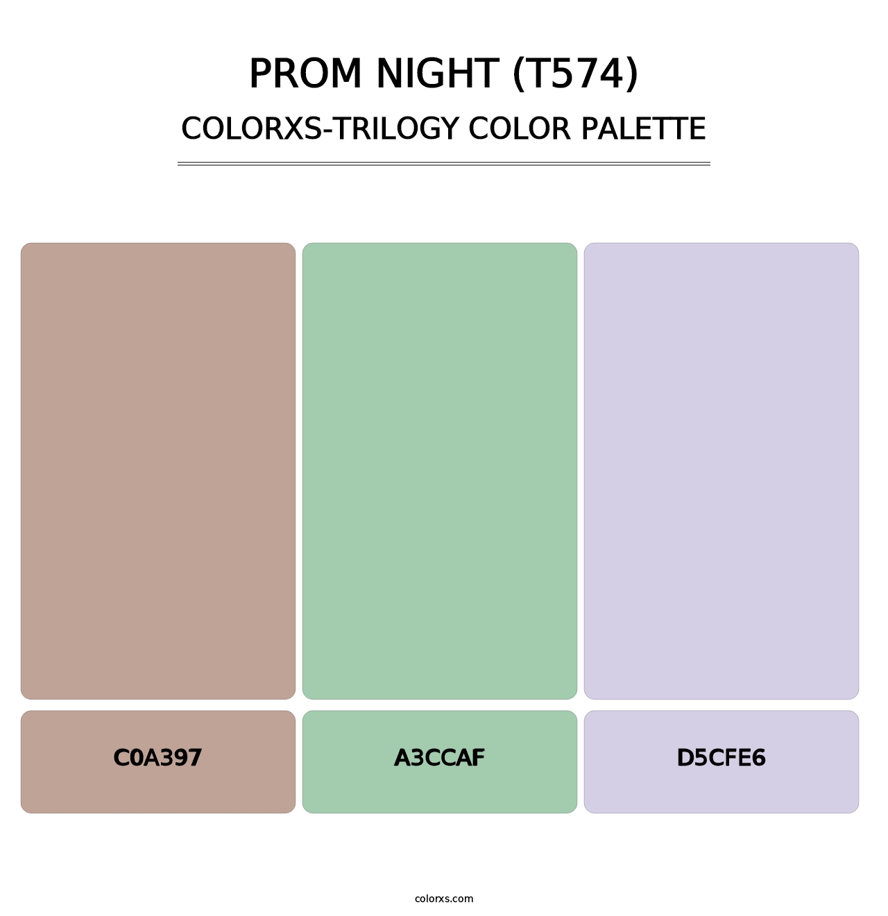 Prom Night (T574) - Colorxs Trilogy Palette