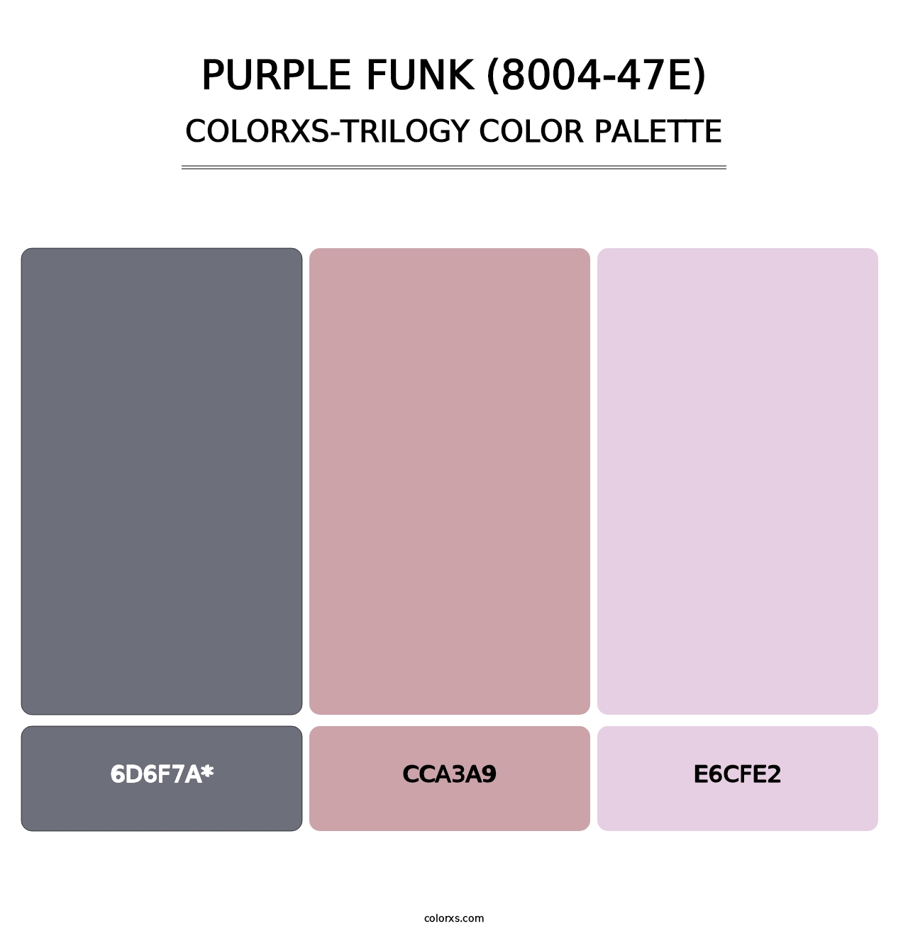 Purple Funk (8004-47E) - Colorxs Trilogy Palette