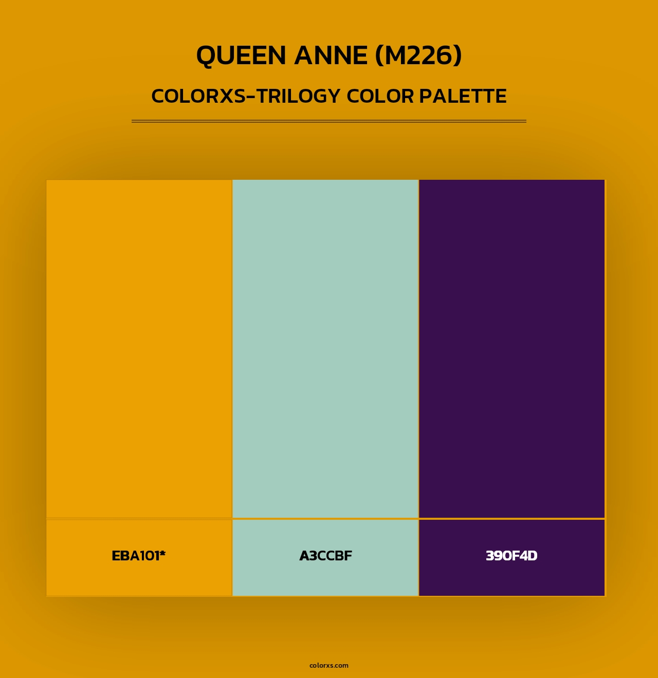 Queen Anne (M226) - Colorxs Trilogy Palette