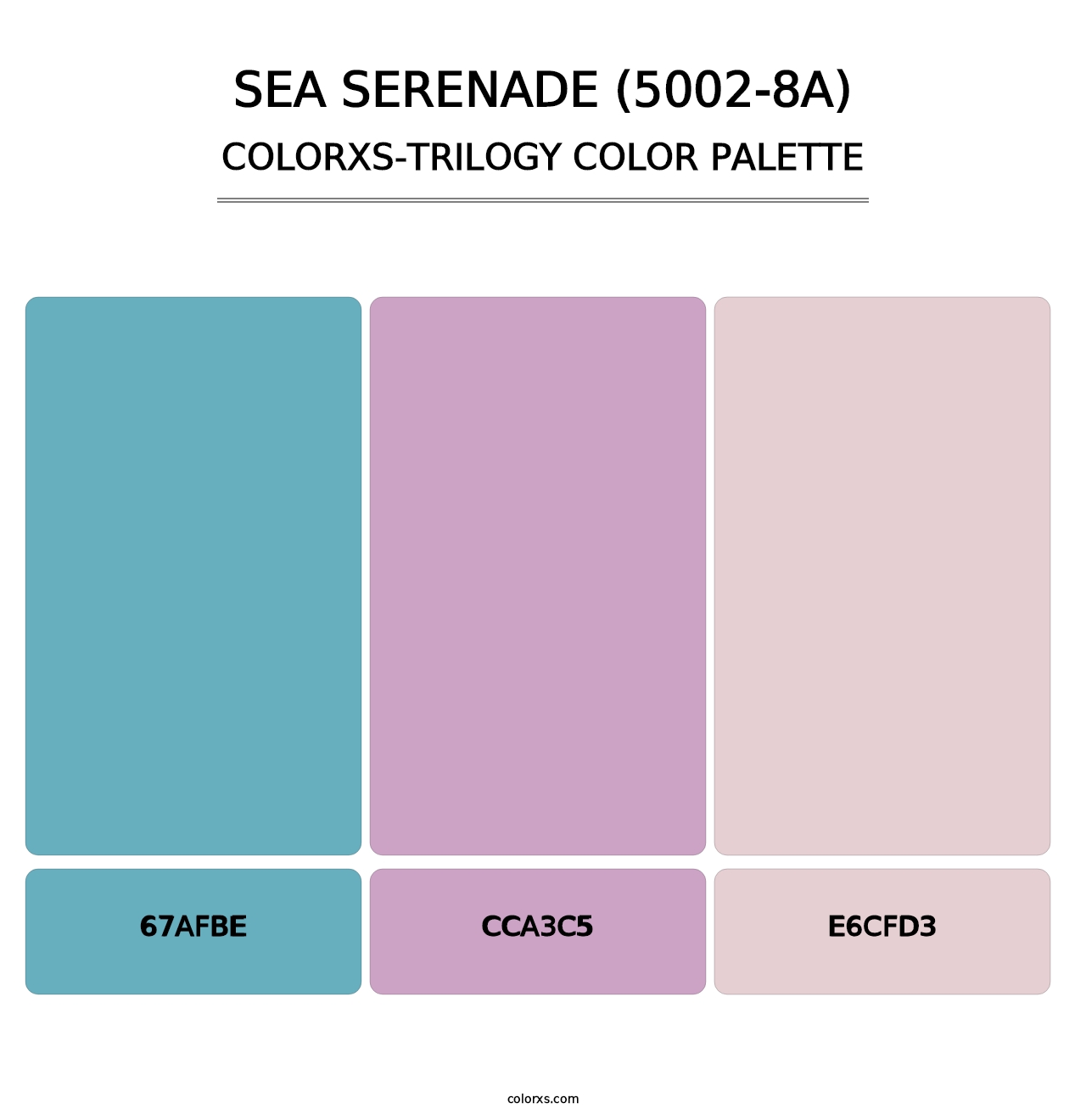 Sea Serenade (5002-8A) - Colorxs Trilogy Palette