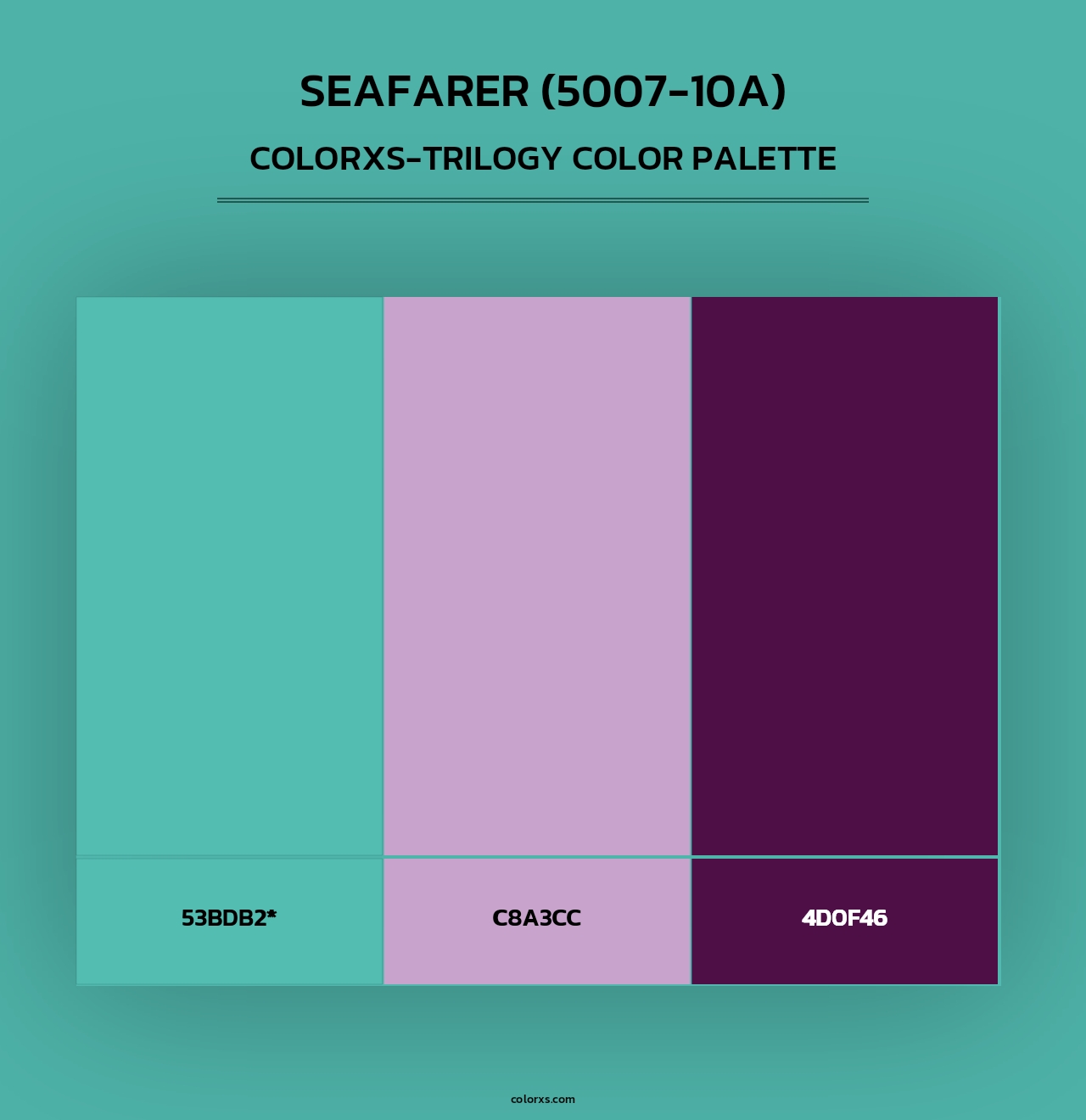 Seafarer (5007-10A) - Colorxs Trilogy Palette