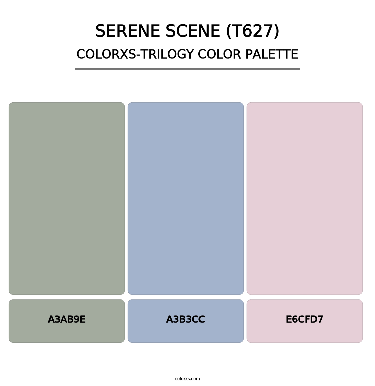 Serene Scene (T627) - Colorxs Trilogy Palette