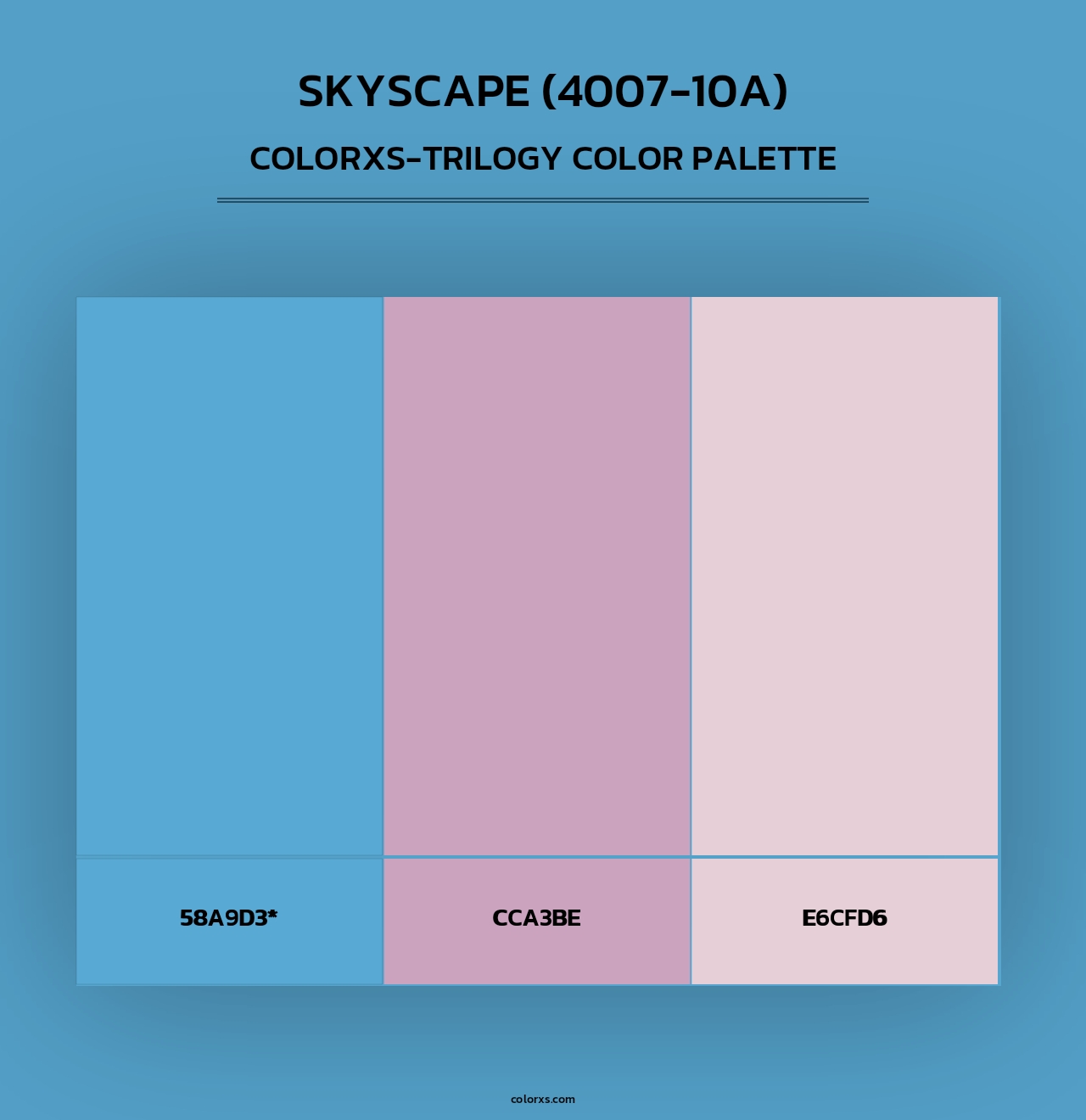 Skyscape (4007-10A) - Colorxs Trilogy Palette