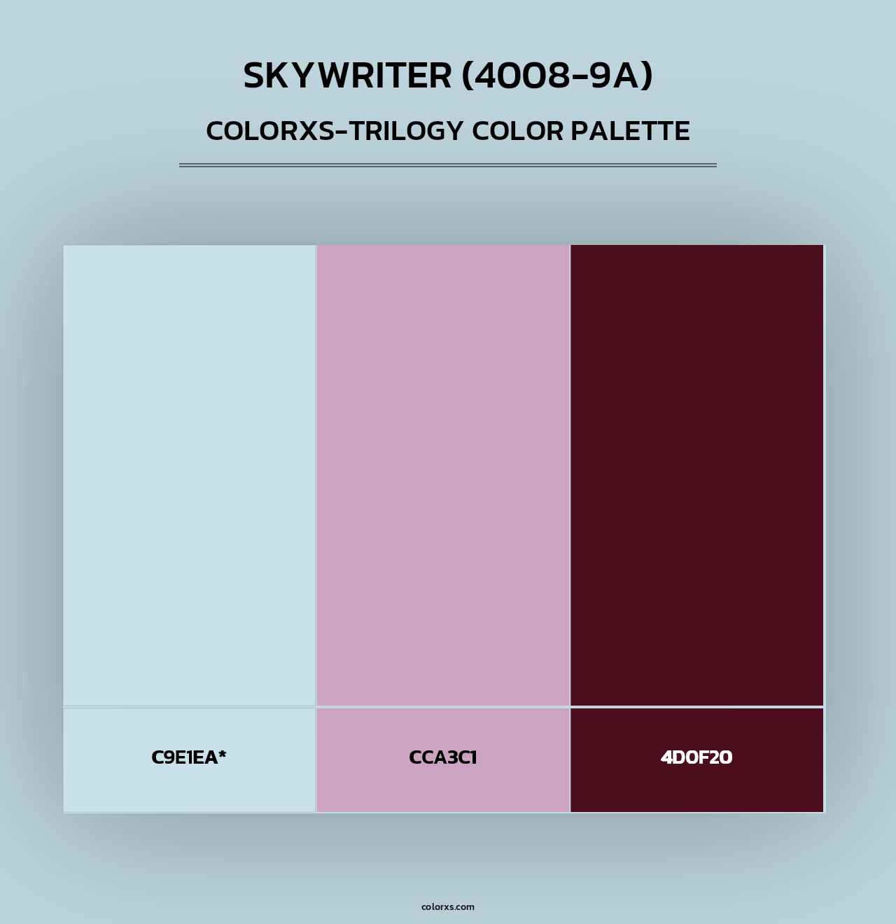 Skywriter (4008-9A) - Colorxs Trilogy Palette