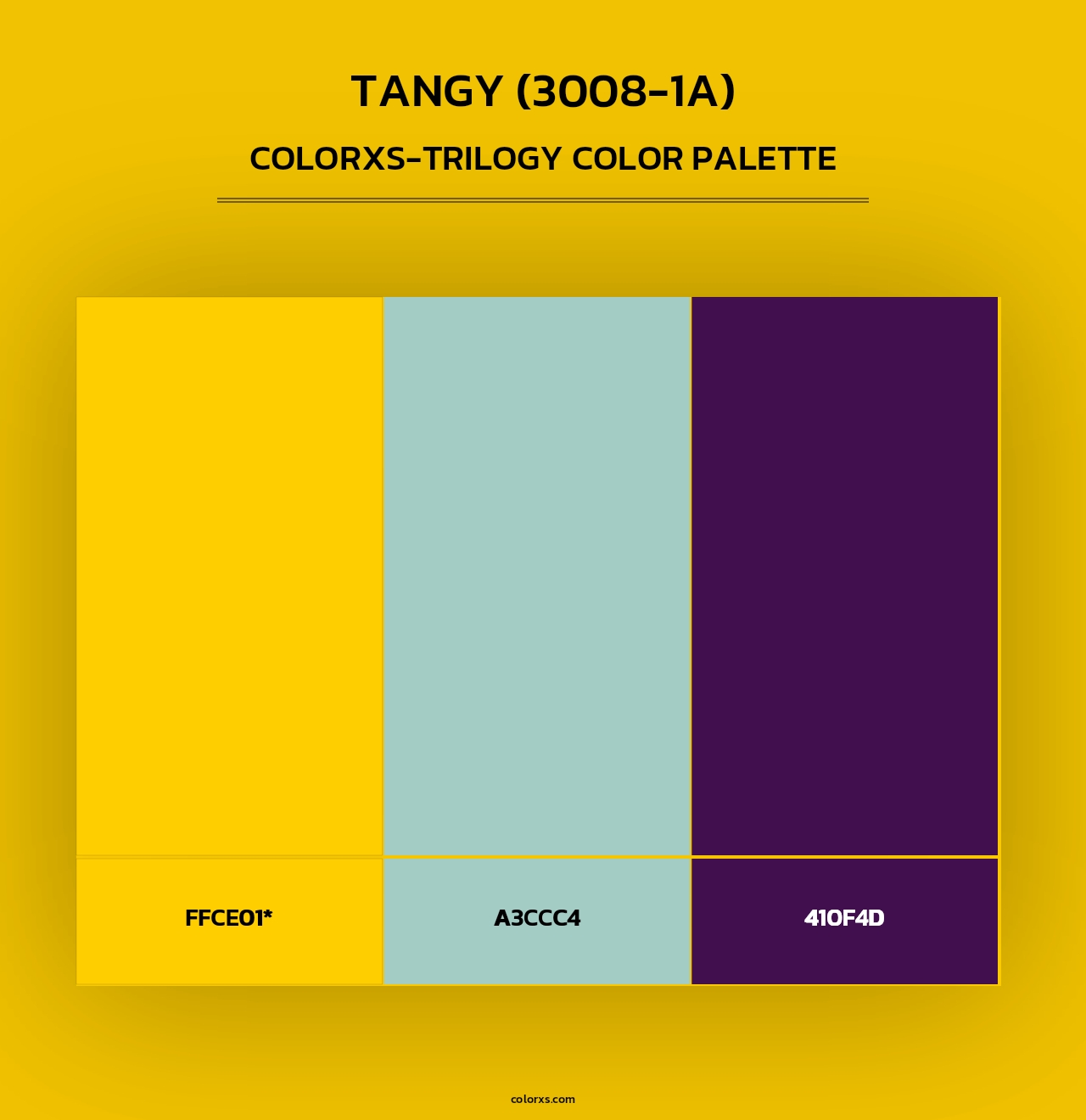 Tangy (3008-1A) - Colorxs Trilogy Palette