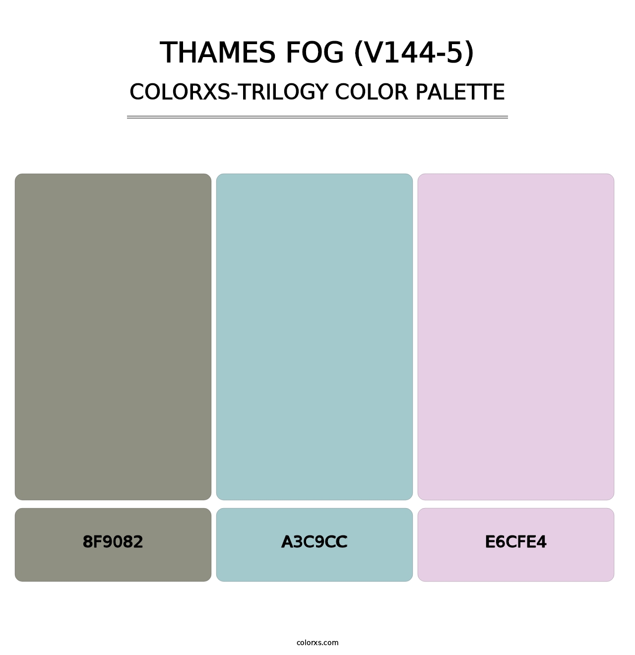 Thames Fog (V144-5) - Colorxs Trilogy Palette