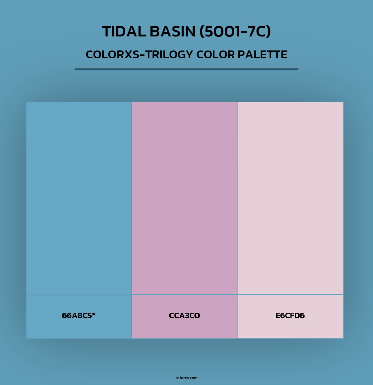Tidal Basin (5001-7C) - Colorxs Trilogy Palette
